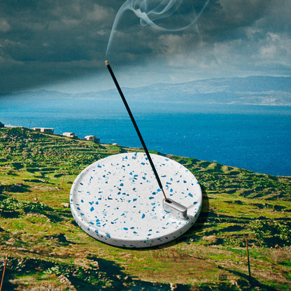 Terrazzo Tray and Incense Sticks